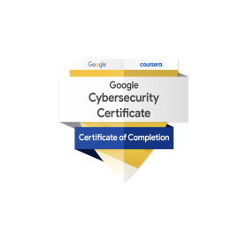 Google Cybersecurity Professional Certificate